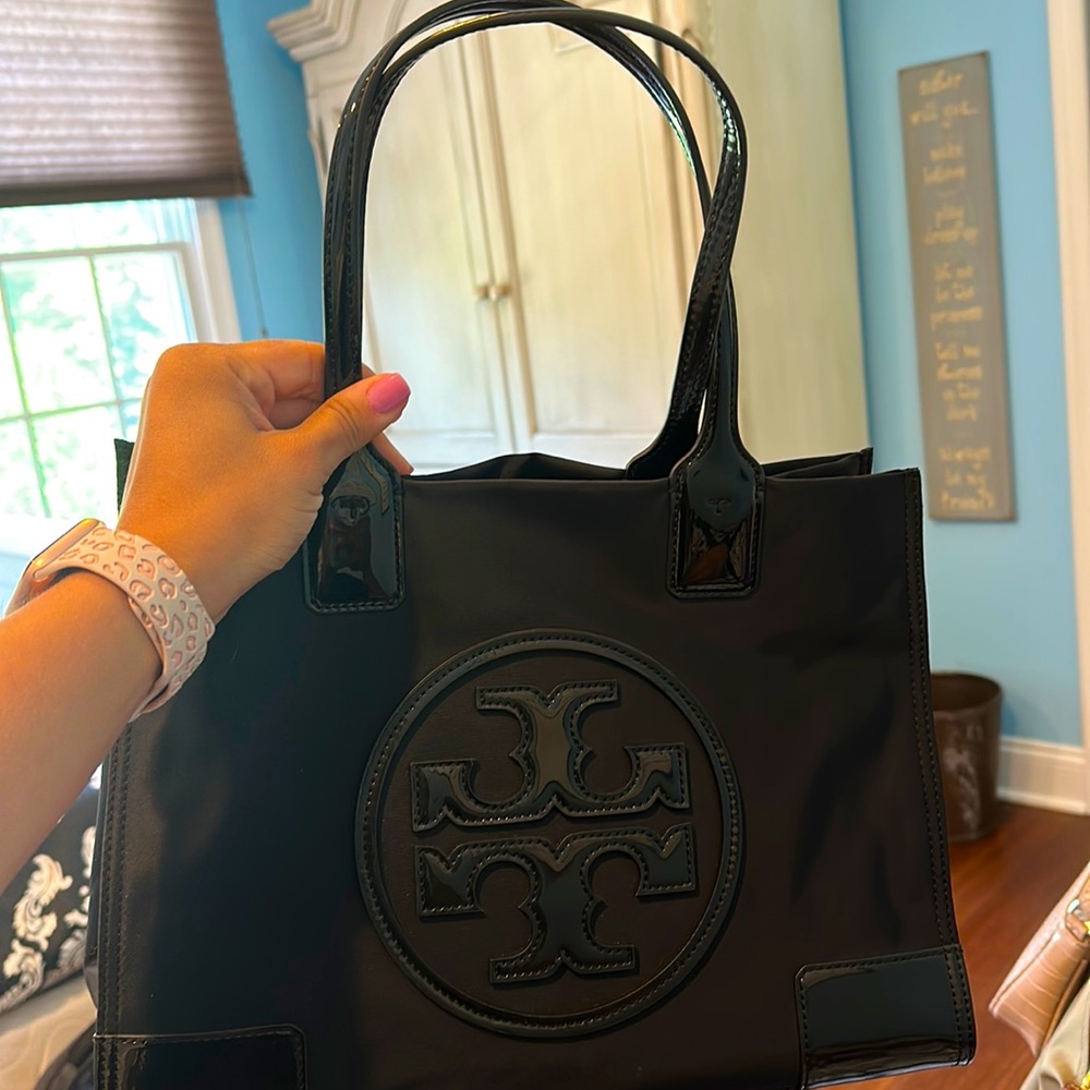 Black Tory Burch tote